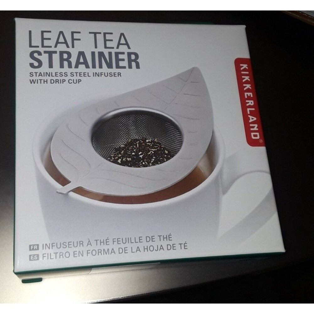 Kikkerland Stainless Steel Leaf Tea Infuser